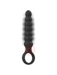 BLACK&SILVER - DILATATEUR ANAL PUISSANT EN SILICONE BOB