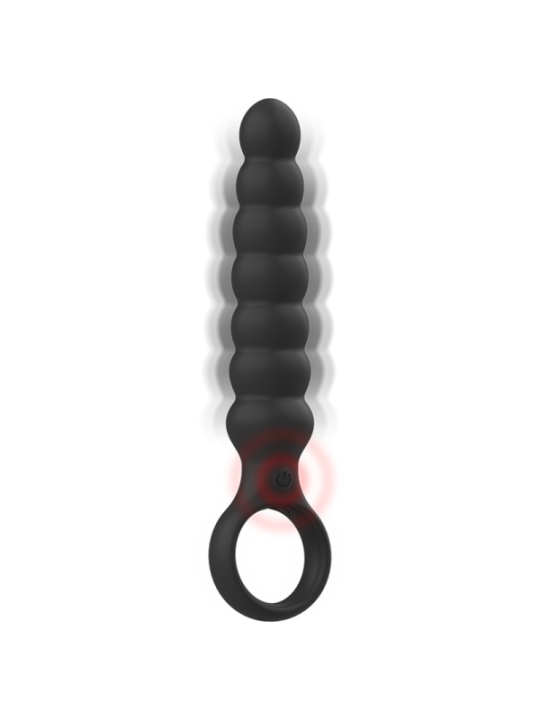 BLACK&SILVER - DILATATEUR ANAL PUISSANT EN SILICONE BOB