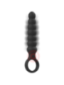 BLACK&SILVER - DILATATEUR ANAL PUISSANT EN SILICONE BOB