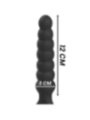 BLACK&SILVER - DILATATEUR ANAL PUISSANT EN SILICONE BOB