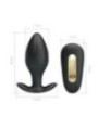 PRETTY LOVE - VIBRATEUR RECHARGEABLE REGINA ANAL PLUG NOIR