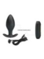 PRETTY LOVE - VIBRATEUR RECHARGEABLE REGINA ANAL PLUG NOIR