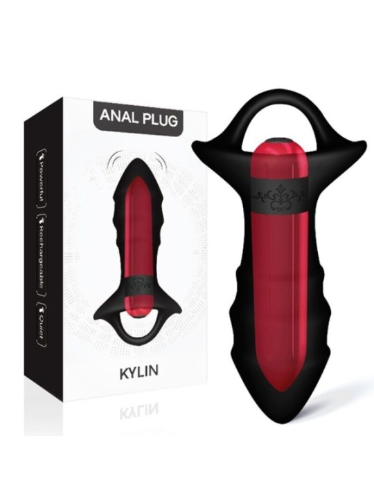 ARMONY - VIBRATEUR À DOIGTS KYLIN ET TÉLÉCOMMANDE DE PLUG ANAL NOIR
