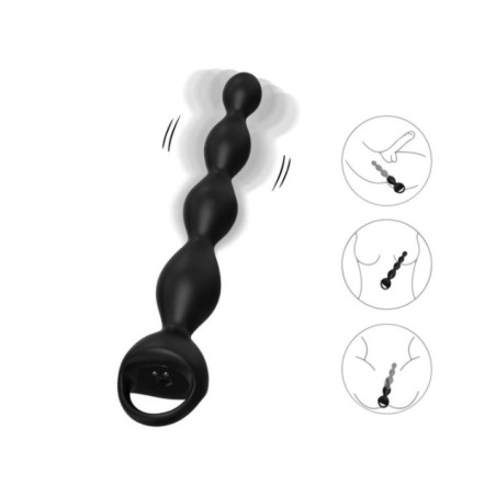 ARMONY - PLUG ANAL VIBRATEUR DOIGT NOIR