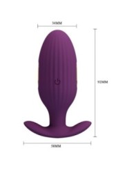 PRETTY LOVE - PLUG ANAL CONTRÔLÉ PAR APPLICATION JEFFERSON VIOLET