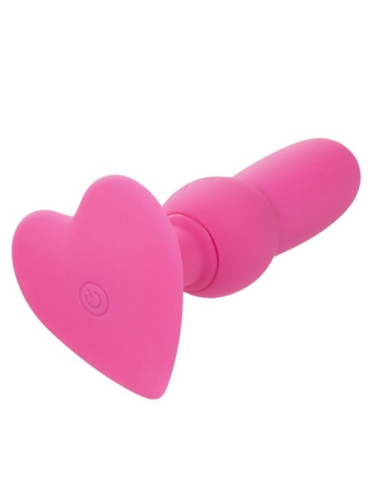 CALEXOTICS - FIRST TIME SONDE ANAL PLUG PERLÉE 10 VIBRATIONS ROSE