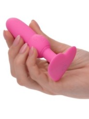 CALEXOTICS - FIRST TIME SONDE ANAL PLUG PERLÉE 10 VIBRATIONS ROSE