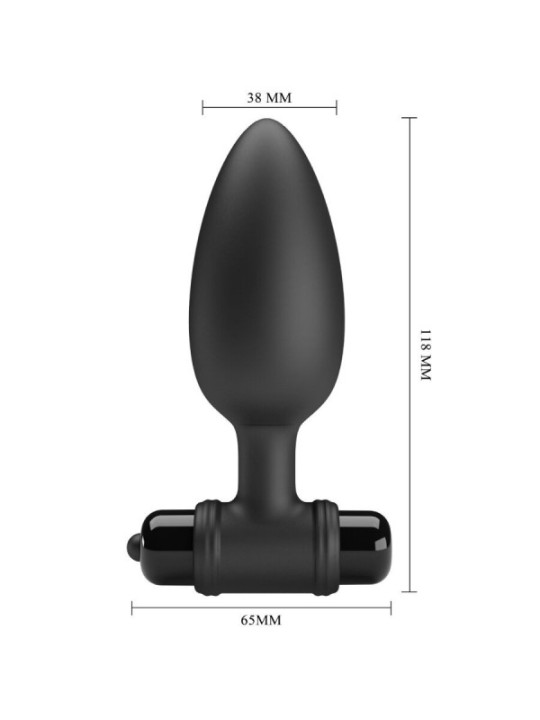 MR PLAY - PLUG ANAL SUPER POWERAVEC VIBRATION