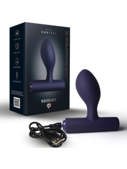 ROCKS-OFF - MINI BAGUETTE RECHARGEABLE 16 FONCTIONS ROSE PIVOINE