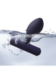 ROCKS-OFF - MINI BAGUETTE RECHARGEABLE 16 FONCTIONS ROSE PIVOINE