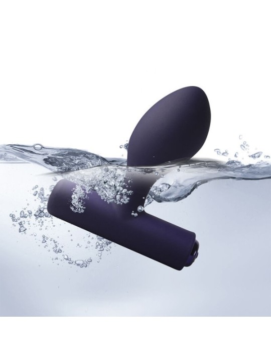 ROCKS-OFF - MINI BAGUETTE RECHARGEABLE 16 FONCTIONS ROSE PIVOINE