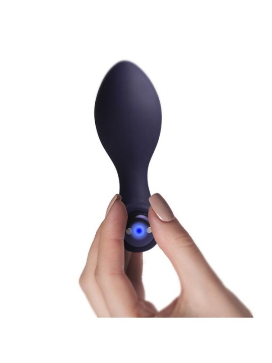 ROCKS-OFF - MINI BAGUETTE RECHARGEABLE 16 FONCTIONS ROSE PIVOINE