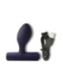 ROCKS-OFF - MINI BAGUETTE RECHARGEABLE 16 FONCTIONS ROSE PIVOINE