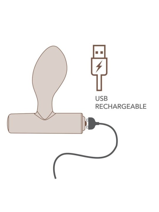 ROCKS-OFF - MINI BAGUETTE RECHARGEABLE 16 FONCTIONS ROSE PIVOINE
