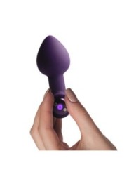 ROCKS-OFF - MINI BAGUETTE RECHARGEABLE 16 FONCTIONS ROSE PIVOINE