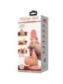 PRETTY LOVE - GODE RÉALISTE SÉRIE SLIDING SKIN AVEC VENTOUSE SLIDING SKIN 19,4 CM