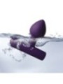 ROCKS-OFF - MINI BAGUETTE RECHARGEABLE 16 FONCTIONS ROSE PIVOINE