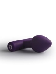 ROCKS-OFF - MINI BAGUETTE RECHARGEABLE 16 FONCTIONS ROSE PIVOINE