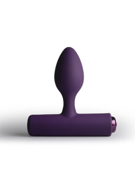ROCKS-OFF - MINI BAGUETTE RECHARGEABLE 16 FONCTIONS ROSE PIVOINE