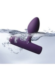 ROCKS-OFF - MINI BAGUETTE RECHARGEABLE 16 FONCTIONS ROSE PIVOINE