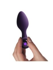 ROCKS-OFF - MINI BAGUETTE RECHARGEABLE 16 FONCTIONS ROSE PIVOINE