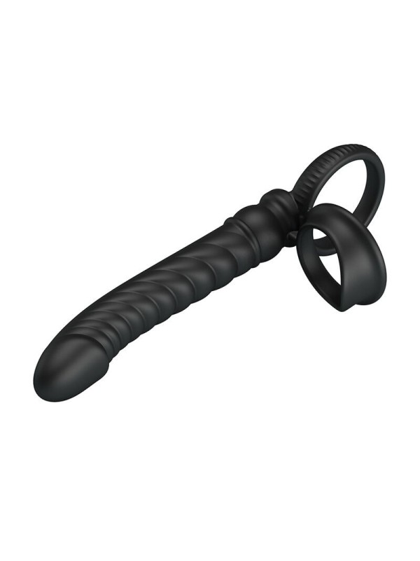 PRETTY LOVE - VIBRATEUR ANAL MERRITT AVEC ANNEAU ET VIBRATION NOIR