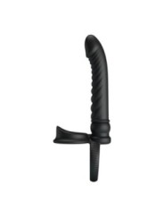 PRETTY LOVE - VIBRATEUR ANAL MERRITT AVEC ANNEAU ET VIBRATION NOIR