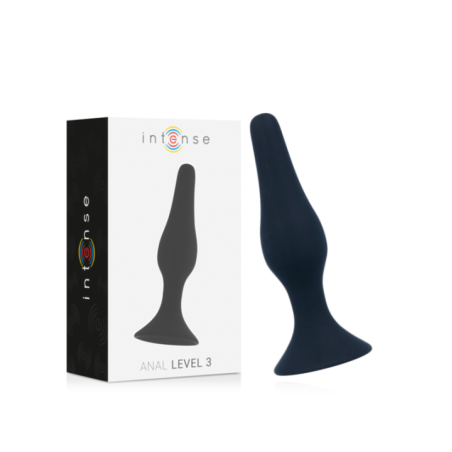 INTENSE - ANAL NIVEAU 3 12,5CM NOIR