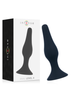 INTENSE - ANAL NIVEAU 4 15,5CM NOIR