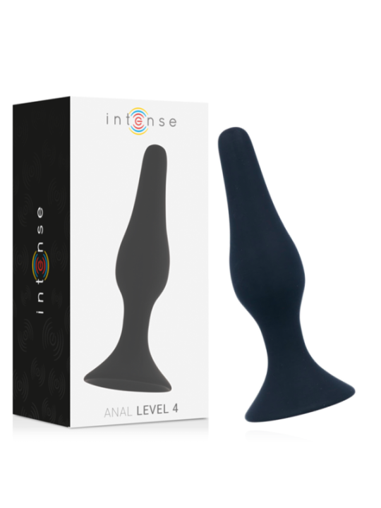 INTENSE - ANAL NIVEAU 4 15,5CM NOIR