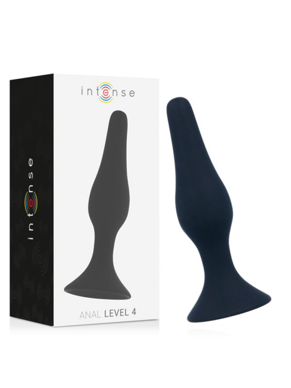 INTENSE - ANAL NIVEAU 4 15,5CM NOIR