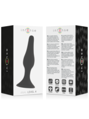 INTENSE - ANAL NIVEAU 4 15,5CM NOIR