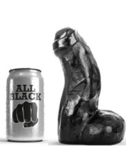 ALL BLACK - DONG RÉALISTE NOIR 17 CM