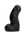 ALL BLACK - DONG RÉALISTE NOIR 17 CM