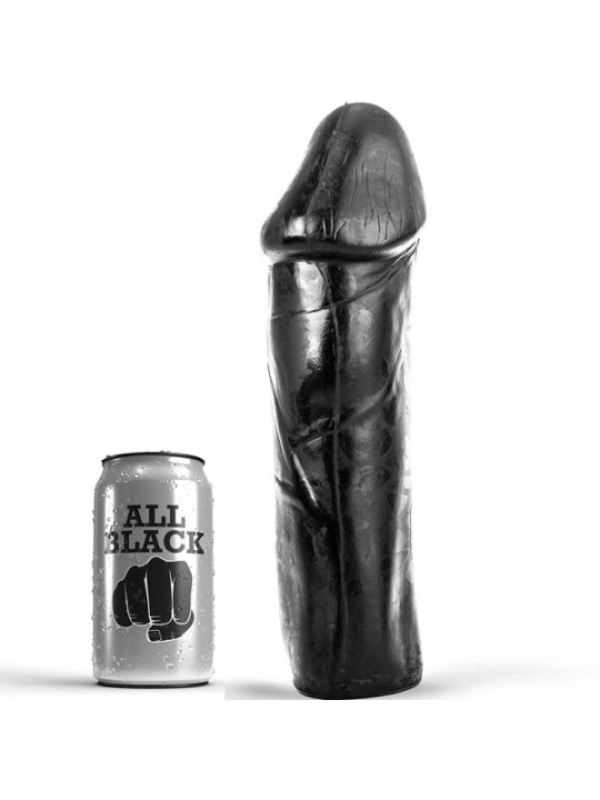 ALL BLACK - DONG 28 CM SANS TESTICULES