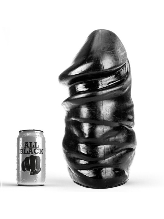 ALL BLACK - PÈNE ANAL 33 CM
