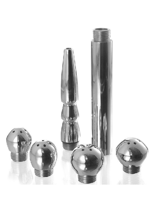 METAL HARD - ENSEMBLE DE NETTOYAGE VAGINAL/ANAL 5PCS