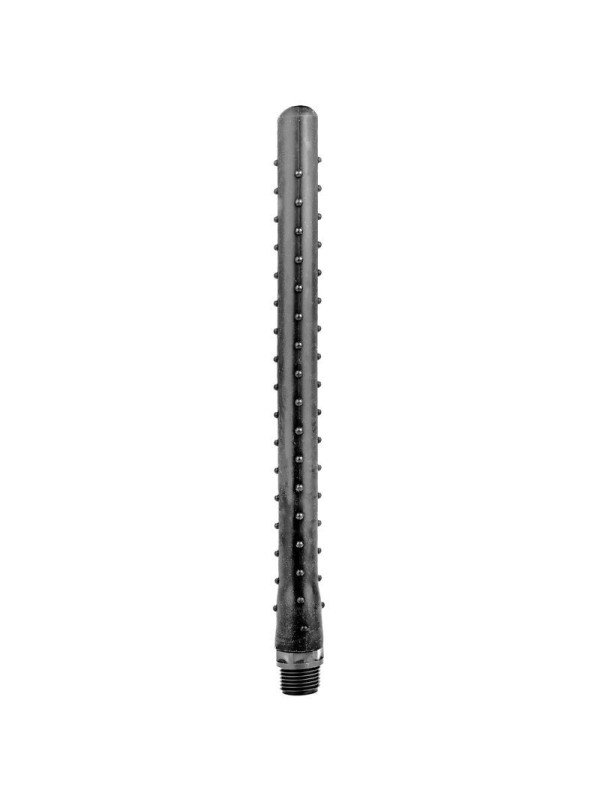 ALL BLACK - DOUCHE ANAL RIDÉE EN SILICONE 27 CM