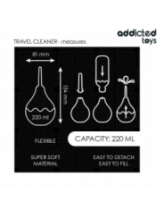 ADDICTED TOYS - NETTOYANT ANAL DE VOYAGE TAILLE L 220 ML