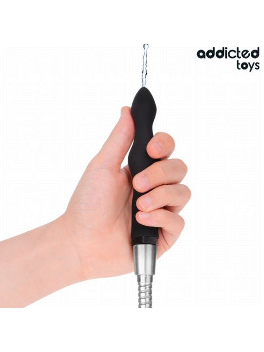 ADDICTED TOYS - NETTOYEUR ANAL AVEC ADAPTATEUR UNIVERSEL MODÈLE 3