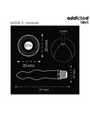 ADDICTED TOYS - NETTOYEUR ANAL AVEC ADAPTATEUR UNIVERSEL MODÈLE 3