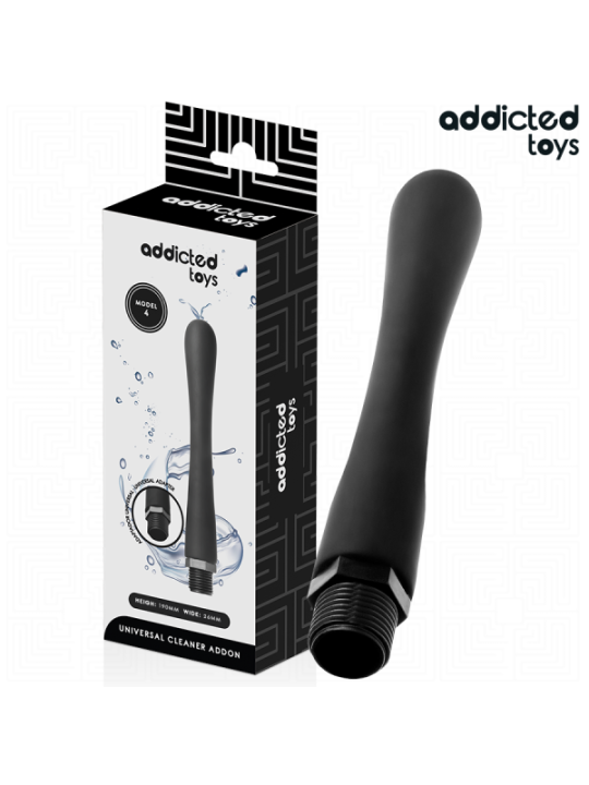 ADDICTED TOYS - NETTOYEUR ANAL AVEC ADAPTATEUR UNIVERSEL MODÈLE 4
