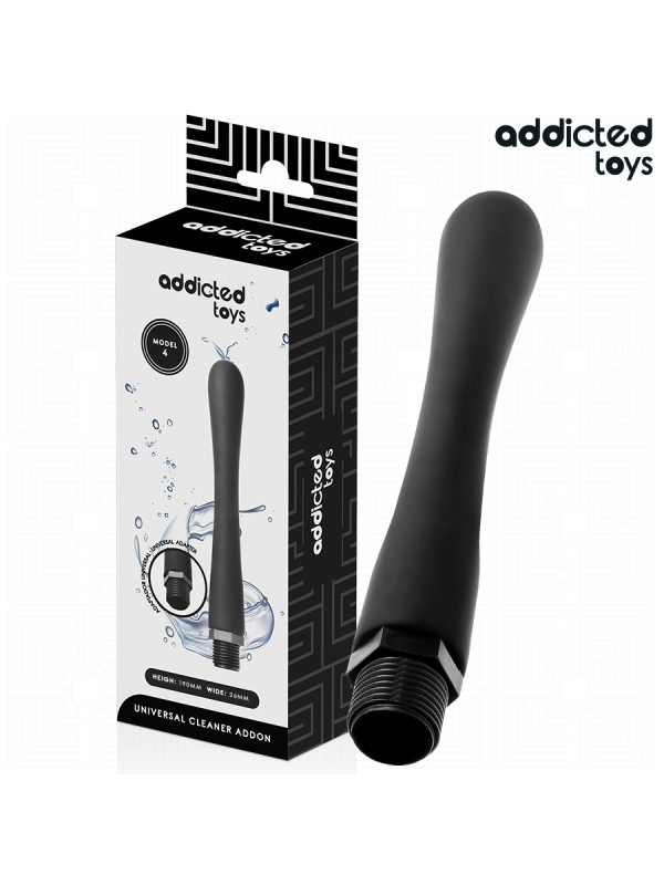 ADDICTED TOYS - NETTOYEUR ANAL AVEC ADAPTATEUR UNIVERSEL MODÈLE 4