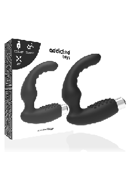 ADDICTED TOYS - VIBRATEUR PROSTATIQUE RECHARGEABLE MODÈLE 2 - NOIR