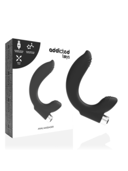 ADDICTED TOYS - VIBRATEUR PROSTATIQUE RECHARGEABLE MODÈLE 7 - NOIR