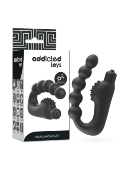 ADDICTED TOYS - MASSEUR ANAL PROSTATIQUE AVEC VIBRATION