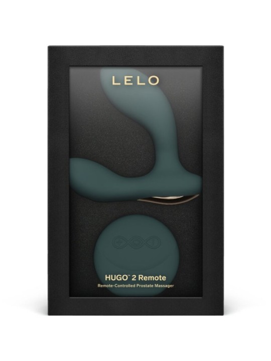 LELO - MASSEUR DE PROSTATE  TÉLÉCOMMANDE HUGO 2 VERT VERT