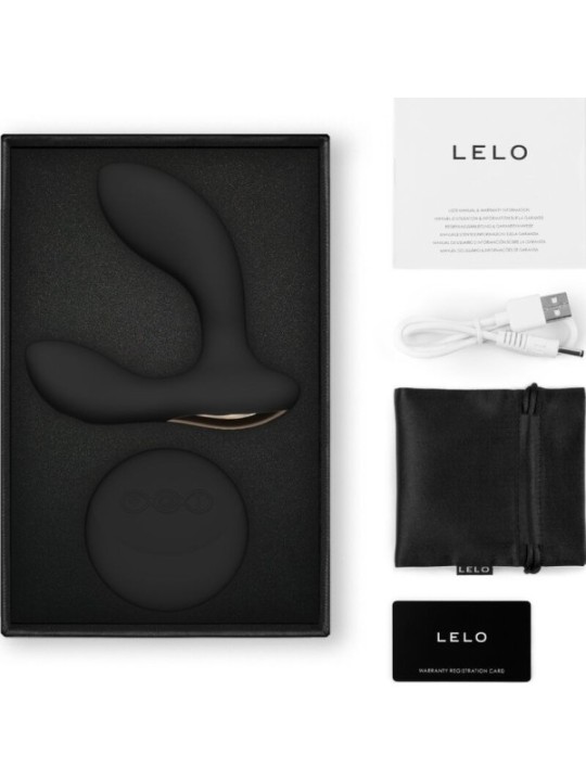 LELO - TÉLÉCOMMANDE DE MASSEUR DE PROSTATE HUGO 2 NOIR