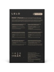 LELO - TÉLÉCOMMANDE DE MASSEUR DE PROSTATE HUGO 2 NOIR