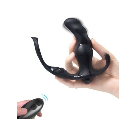 ARMONY - KNIGHT VIBRATEUR ANAL PROSTATE & ANNEAU TÉLÉCOMMANDE NOIR